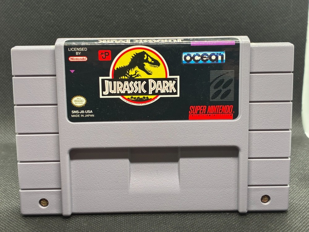 Jurassic Park (Super Nintendo Entertainment System, 1991) SNES