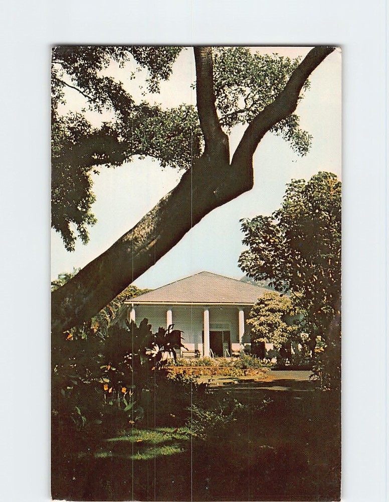 Postcard Hānaiakamalama or Queen Emma Summer Palace Honolulu Hawaii