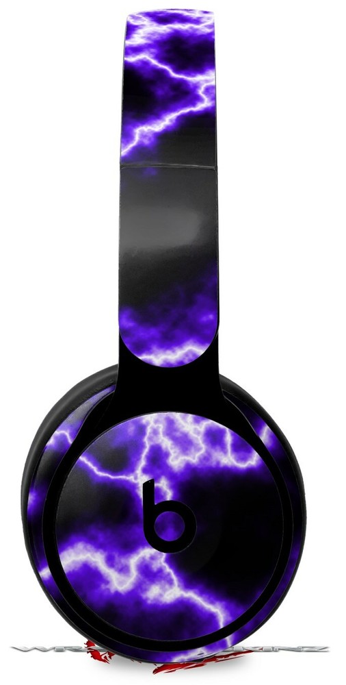 Skin for Beats Solo Pro Electrify Purple BEATS NOT INCLUDED