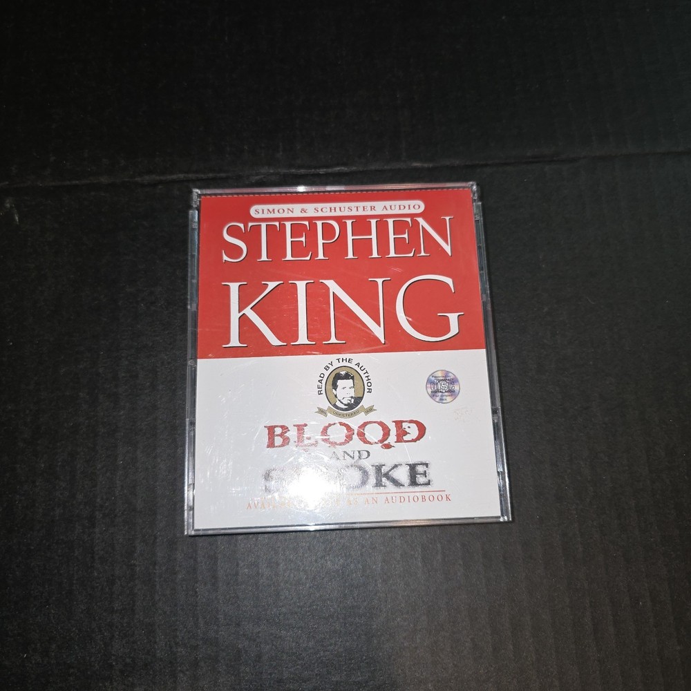 Blood and Smoke by Stephen King (2000) Compact Disc Read by Stephen King