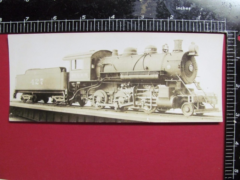 St. Louis Southwestern Railroad 2-6-0 Locomotive #427 Baldwin Builder's Photo