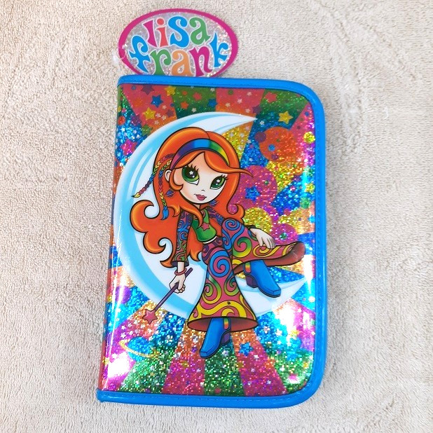 Vintage Lisa Frank STAR Planner & Organizer NWT MOON GIRL Stickers NEW Calendar