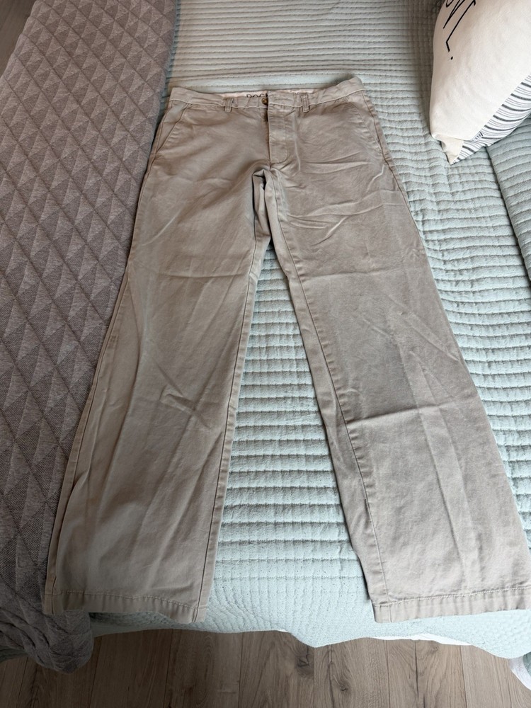 DockERS Men's Khakis Pants 34x34 Straight Fit Flex Comfort