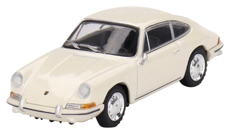 TrueScale Miniatures MINI GT 1/64 Porsche 901 1963 Ivory LHD Diecast