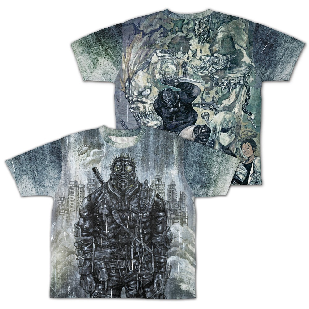 Dorohedoro RAIN Full Graphic T-shirt XL Unisex Q Hayashida Japan Limited Cosplay