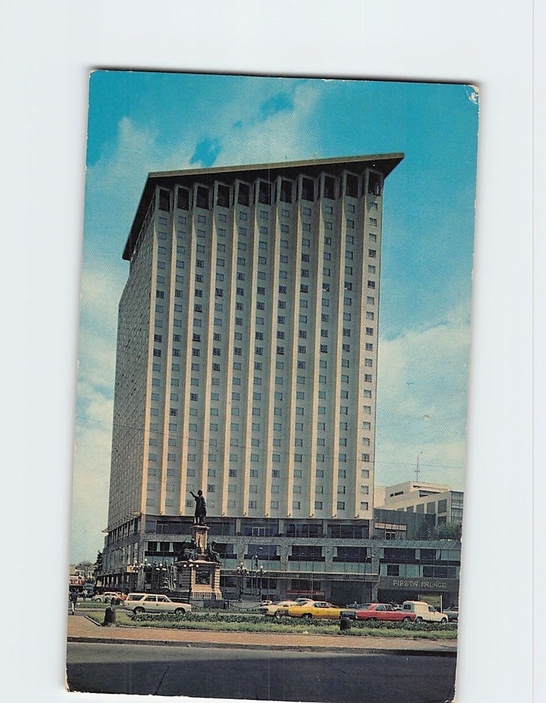Postcard Hotel Fiesta Palace Glorieta Cristobal Colon Mexico City Mexico