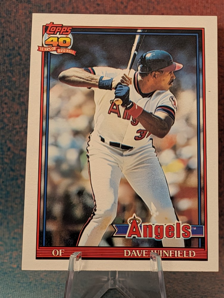 1991 Topps #630 Dave Winfield
