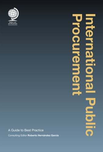 Global Guide to Public Procurement Best Practices by Garcia - Used