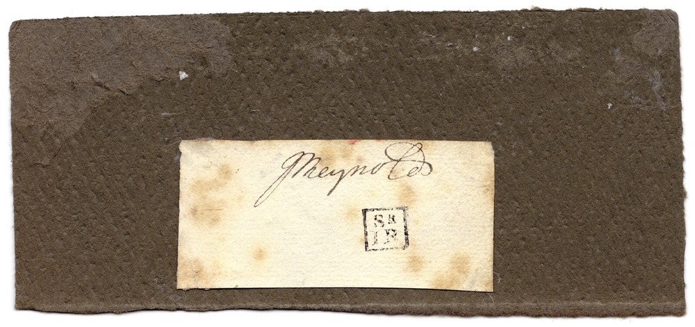 Autograph SIR JOSHUA REYNOLDS Painter Artist (1723- 1792) Royal Academy of Arts-image