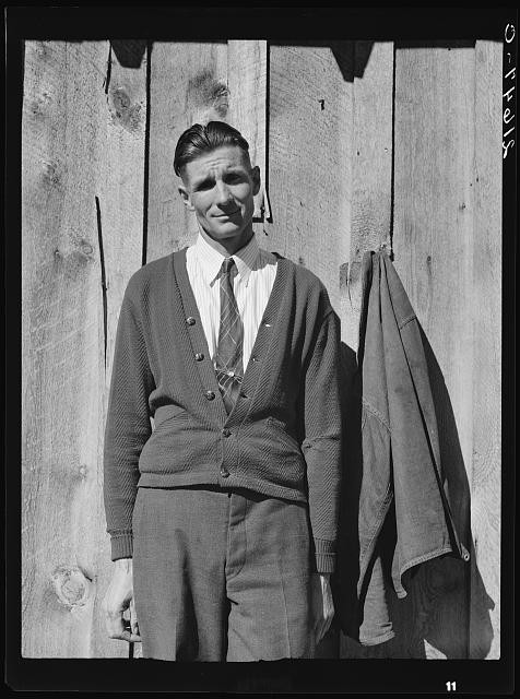 Photo:Gem County Idaho Charlie Carlock 1939 Ola Self-Help Sawmill Co-op