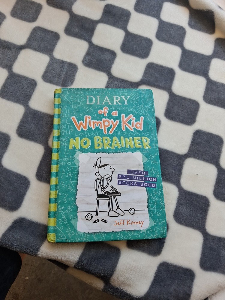Diary of a Wimpy Kid: No Brainer by Jeff Kinney (Hardcover)