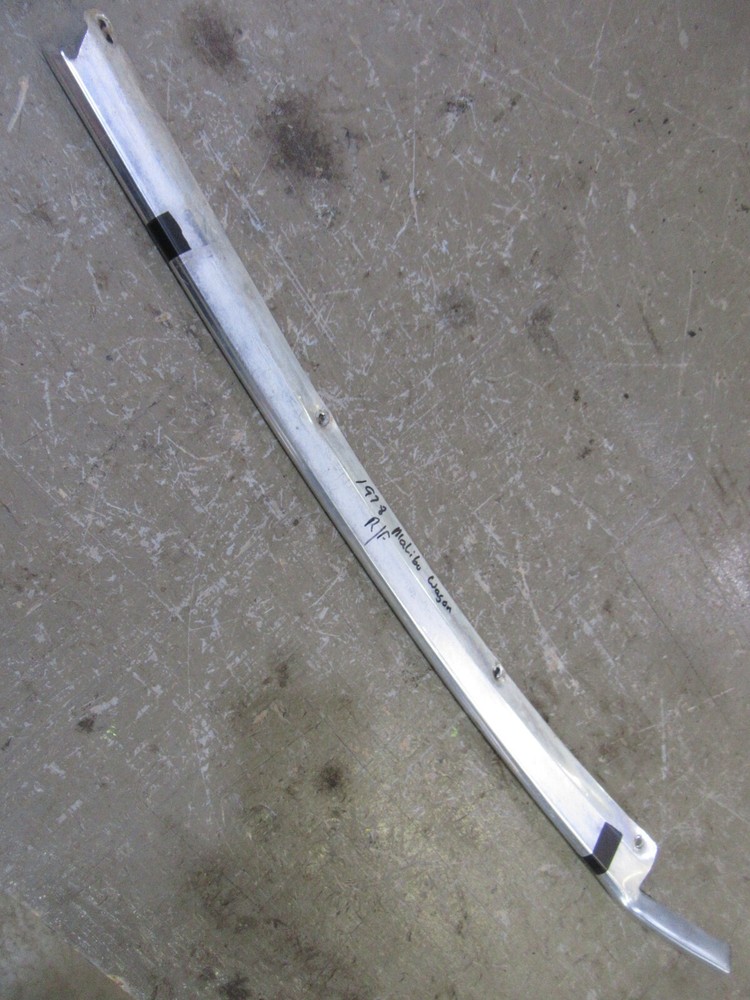 1978-79 Chevy Malibu Wagon Sedan Roof Drip Rail Pillar Trim Molding PF