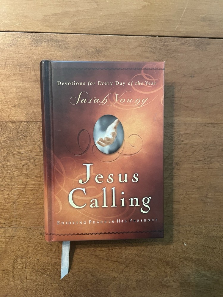 Jesus Calling: Enjoying Peace in His Presence Hardcover Book By Sarah Young