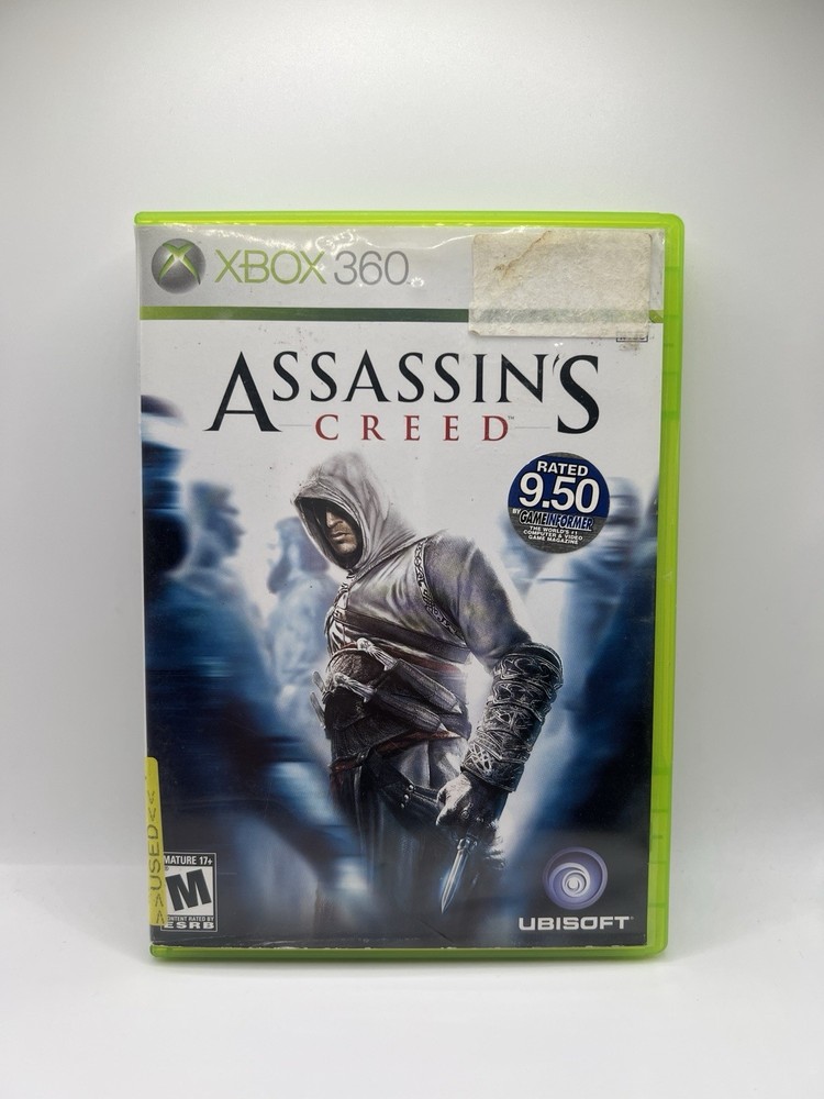 Assassin's Creed (Microsoft Xbox 360, 2007) CIB W/Manual Tested