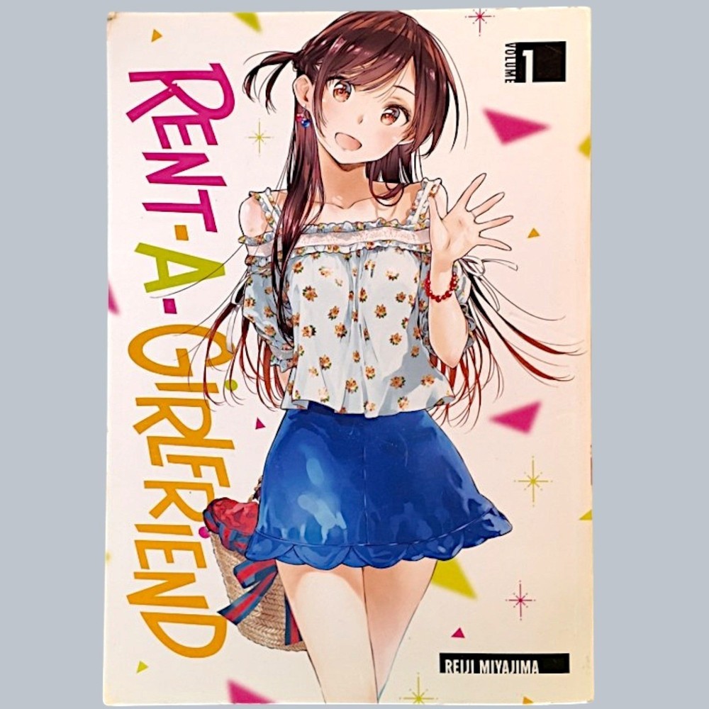 Kodansha Manga Rent-A-Girlfriend Vol 1 Reiji Miyajima English Paperback Good