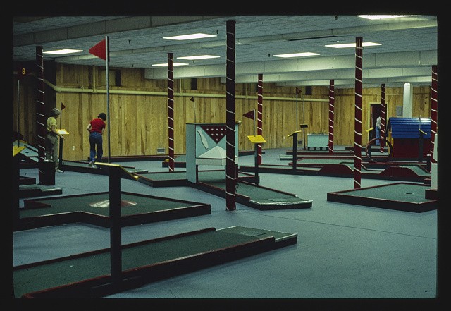 Photo:Mamakating, New York, Homowack indoor miniature golf