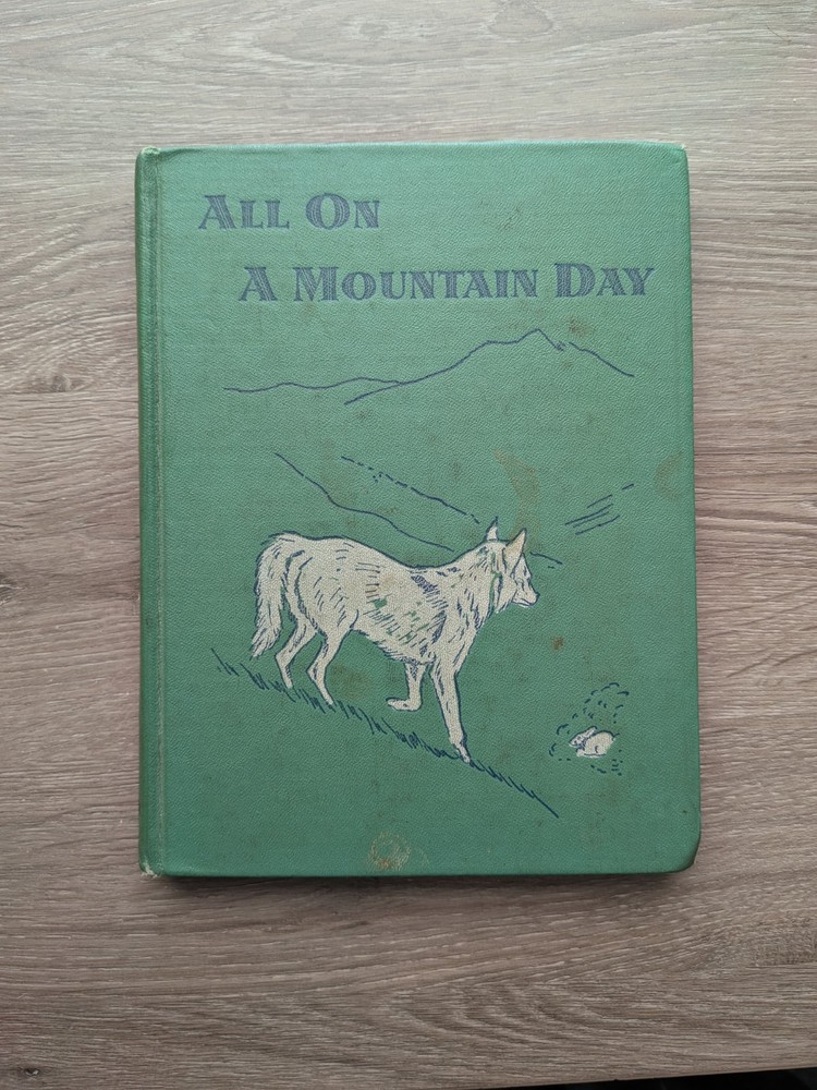 All On A Mountain Day by Aileen Fisher Vintage Children's Book 1956