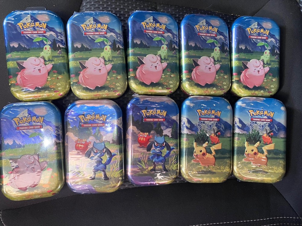 SEALED Pokemon Ascended Heroes Mini Tin Lot (10)