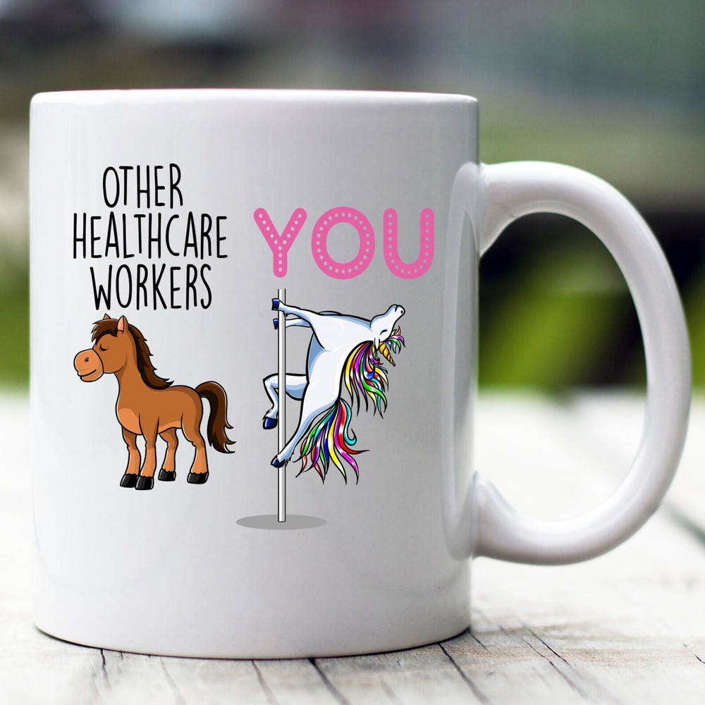 Healthcare Worker Gift Healthcare Worker Mug Healthcare Worker Funny Unicorn Mug