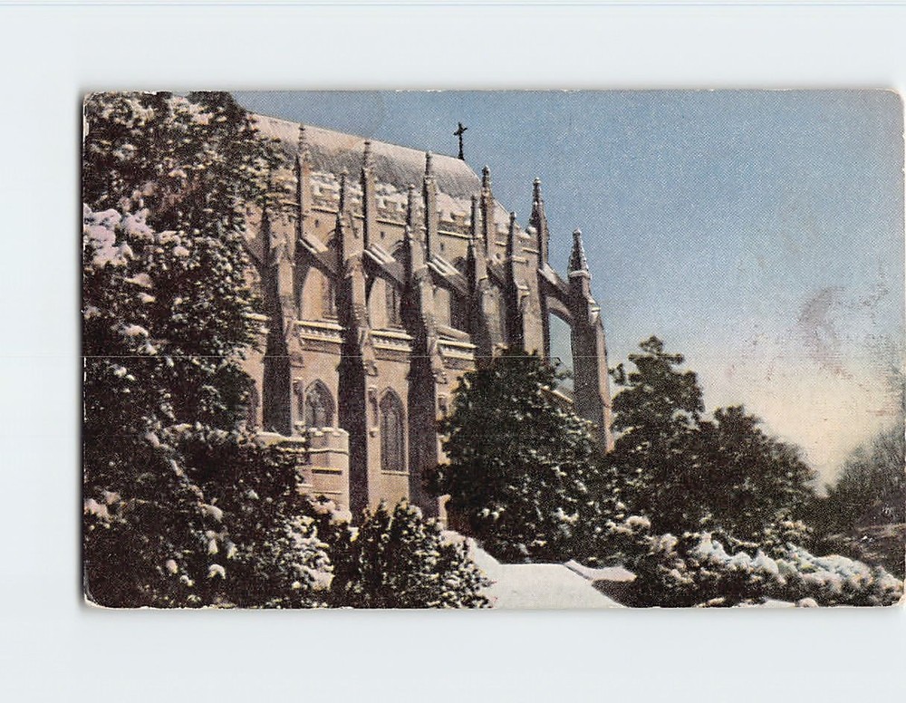 Postcard Washington Cathedral Mount Saint Alban Washington DC