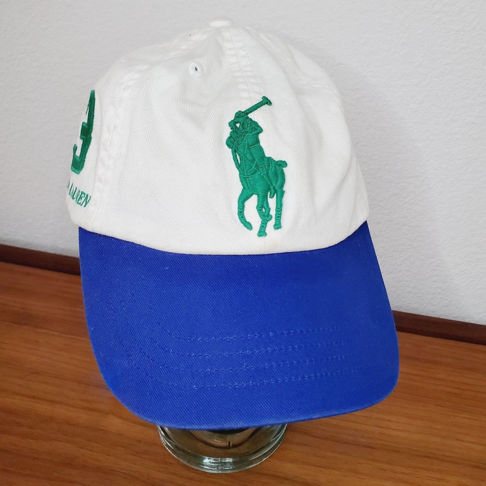 Polo Ralph Lauren Mens Green Pony White 