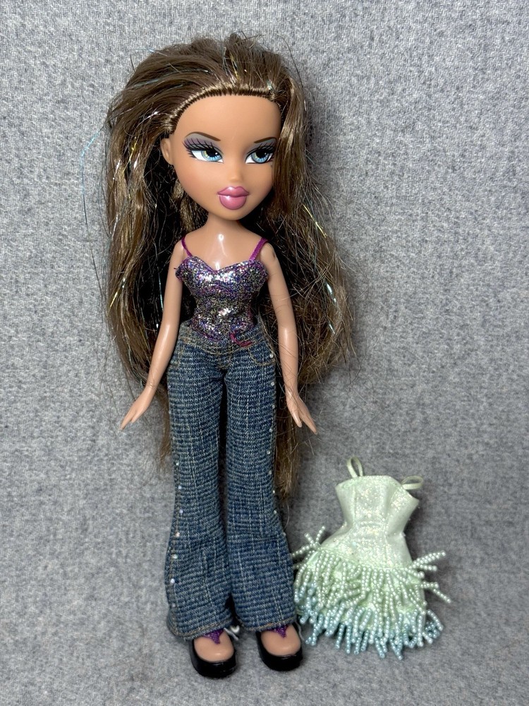 Bratz CeleBratzion Yasmin Doll with Original Outfits - Excellent Condition