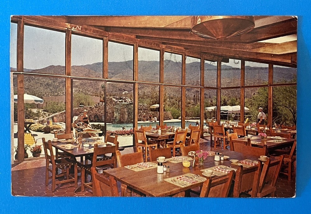 Tucson Arizona AZ Tanque Verde Guest Ranch Vintage Postcard