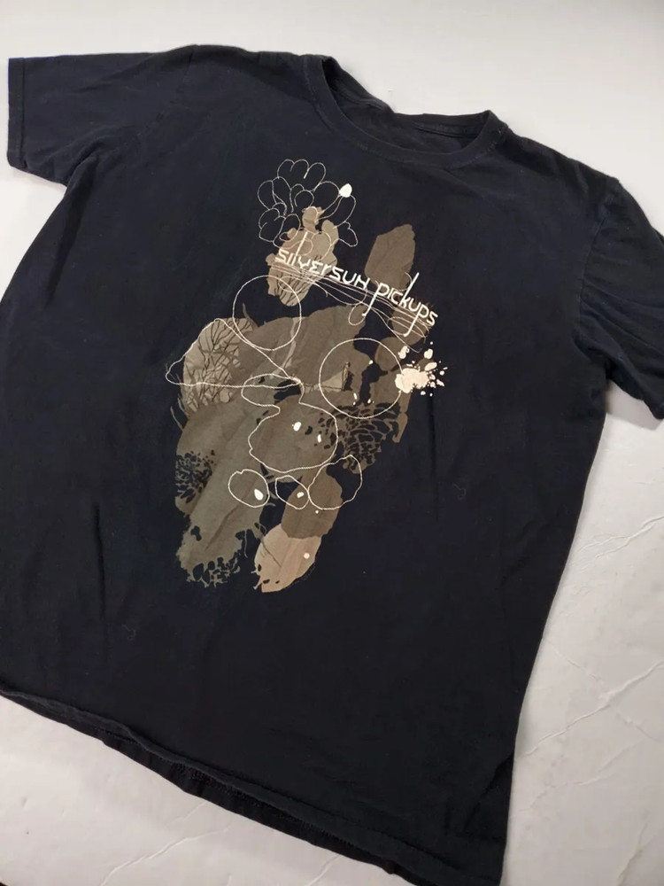 Trend Silversun Pickups Band Tour Black Cotton All Size Shirt Gift For Fan