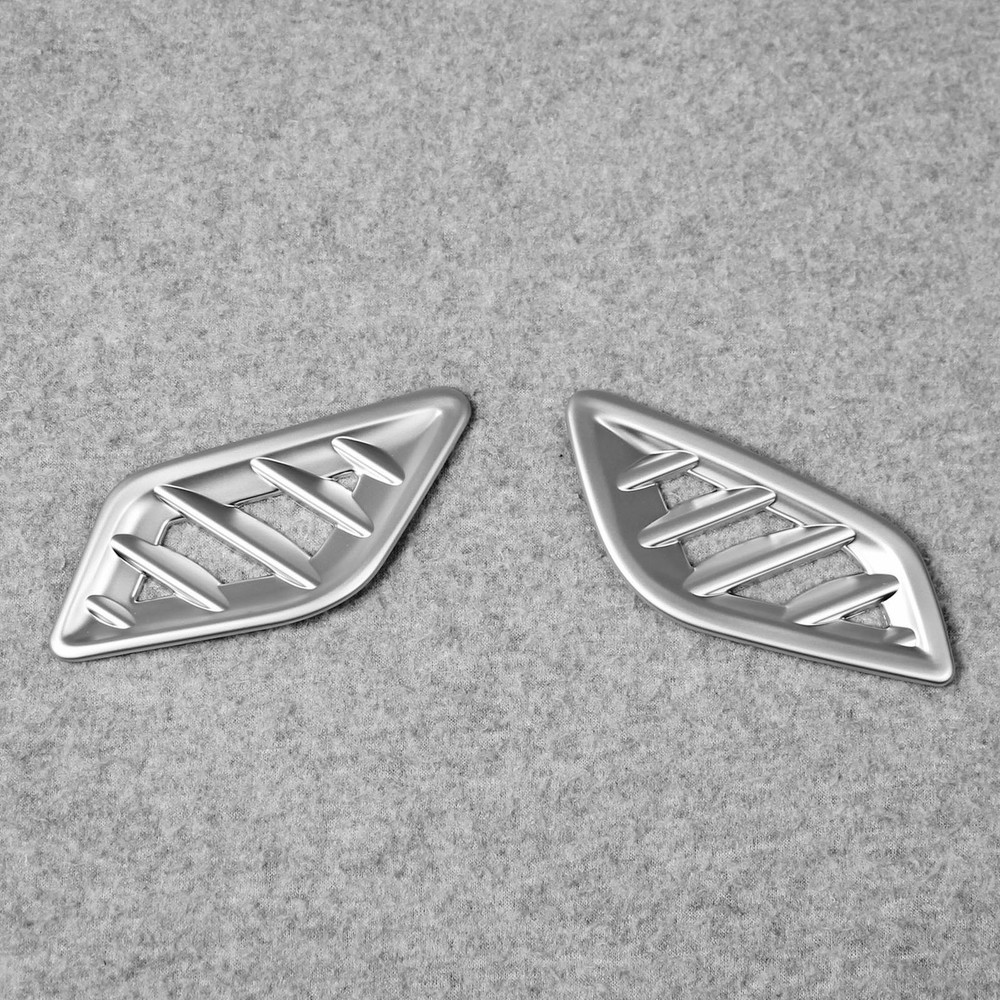 For Nissan Rogue 2021-2025 Front Uper Air Condition Vent Outlet Cover Trim Matte
