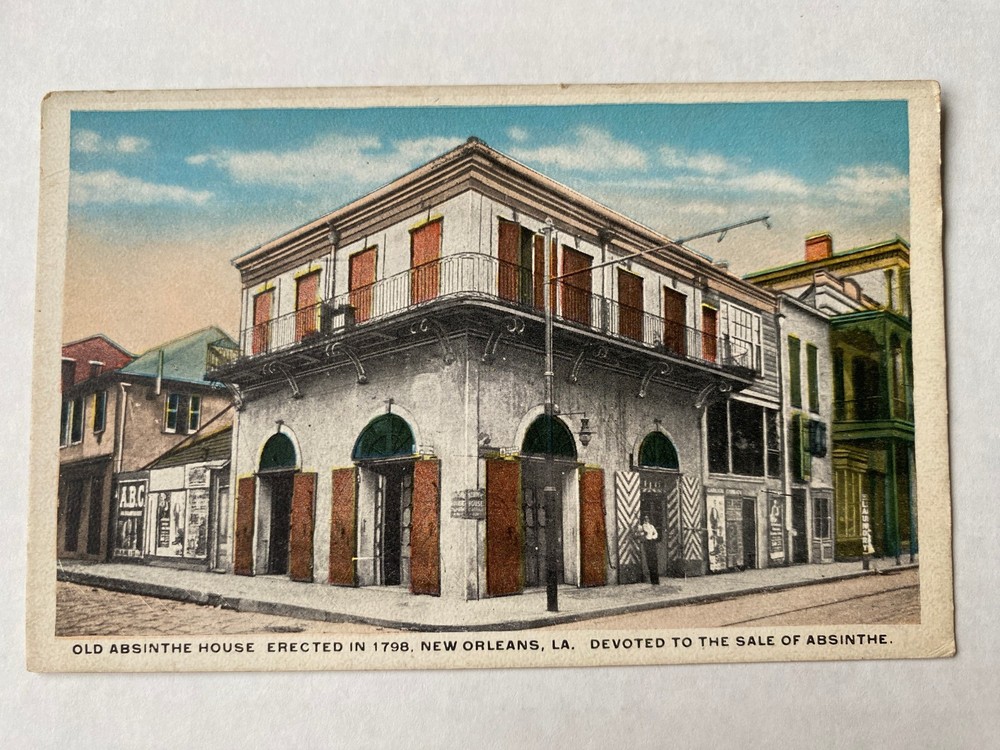 Old Absinthe House New Orleans, Louisiana Postcard-image