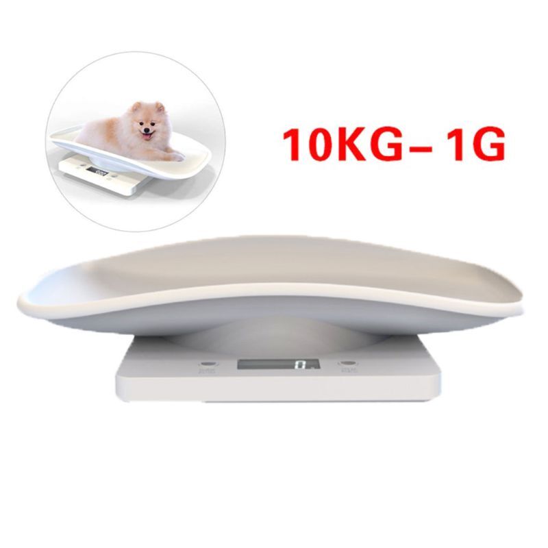 Accurate Digital Pet Baby Scale 1G-10Kg KG OZ for Dog Parrots Hamster-image
