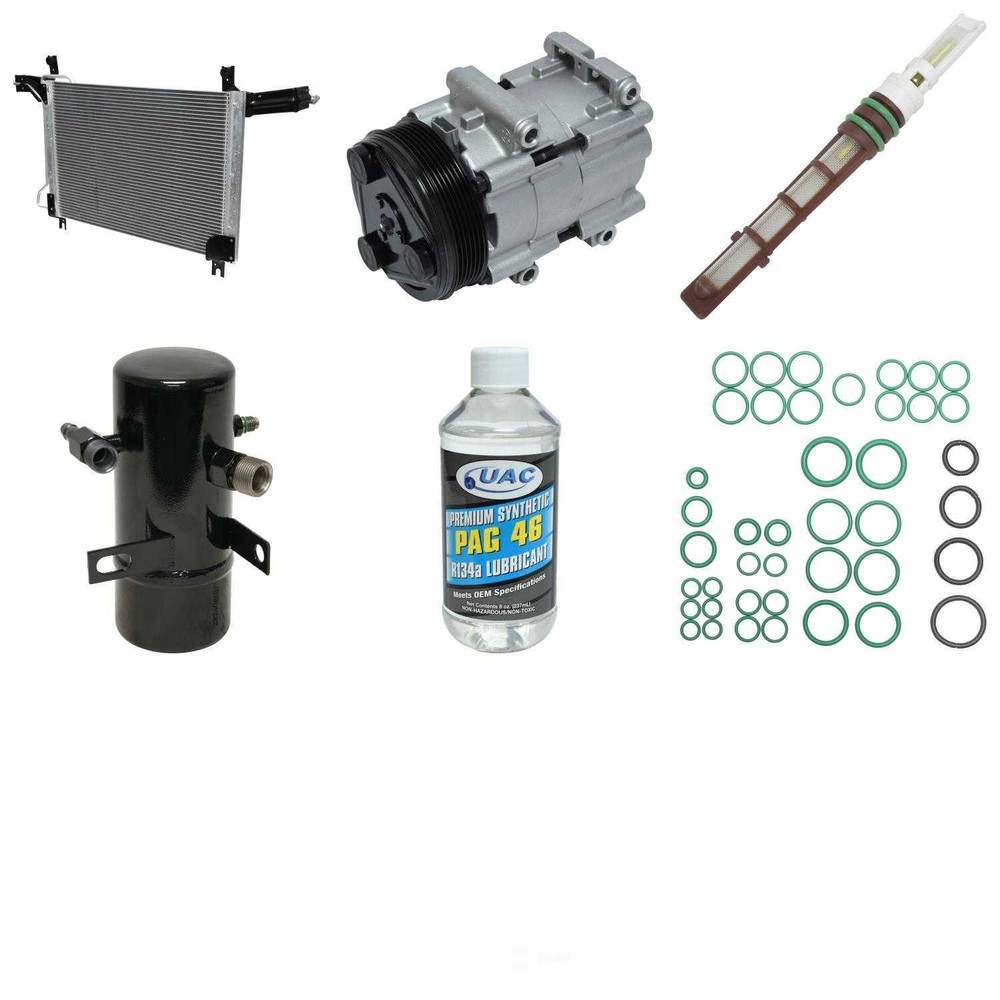 A/C Compressor Kit with Condenser Replacement UAC KT 1493A