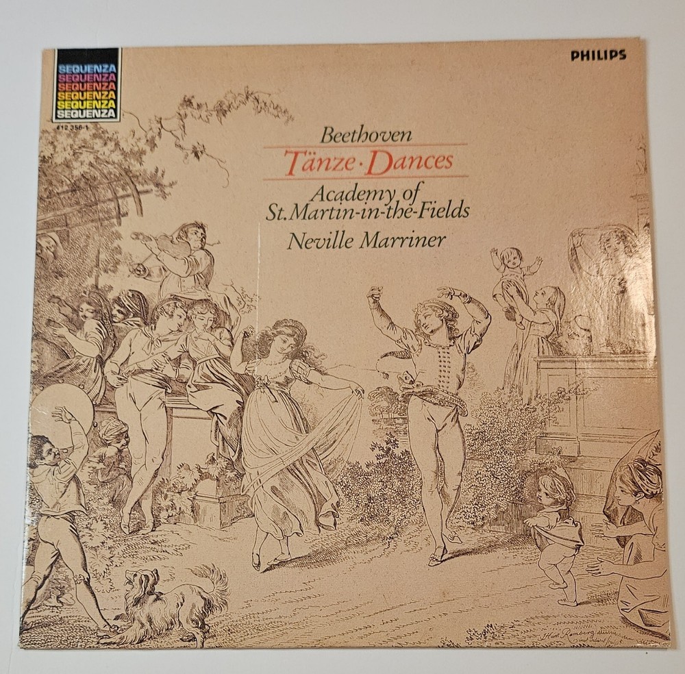 Beethoven - Tänze-Dances - Academy of St. Martin-in-the-Fields - Vinyl LP - 1984-image