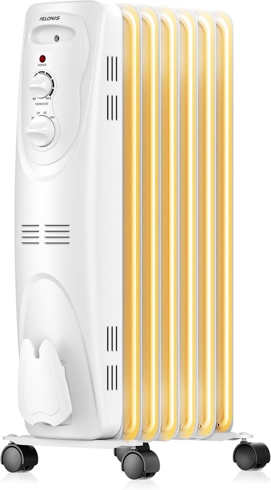 Safe & Efficient 3-Mode Oil-Filled Heater with Tip-Over & Overheat Protection