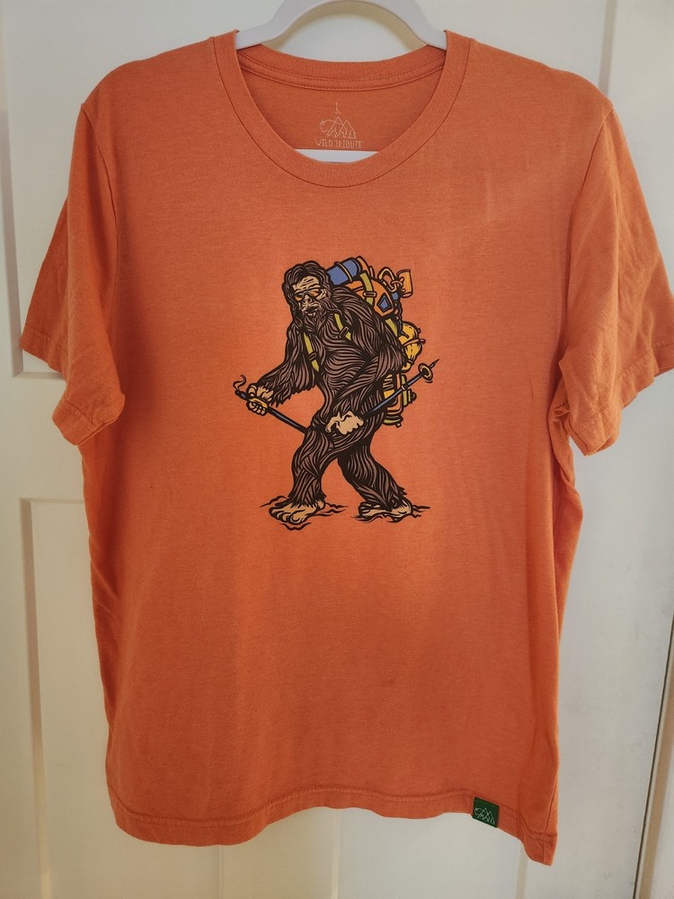 Wild Tribute 4 the Forest Big Foot Tee Shirt Men's Size L