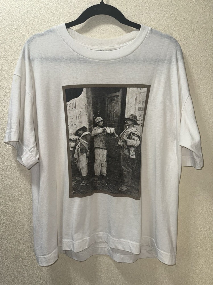 Rare Mexico Casasola Bazar De Fotografia art vintage t shirt Large