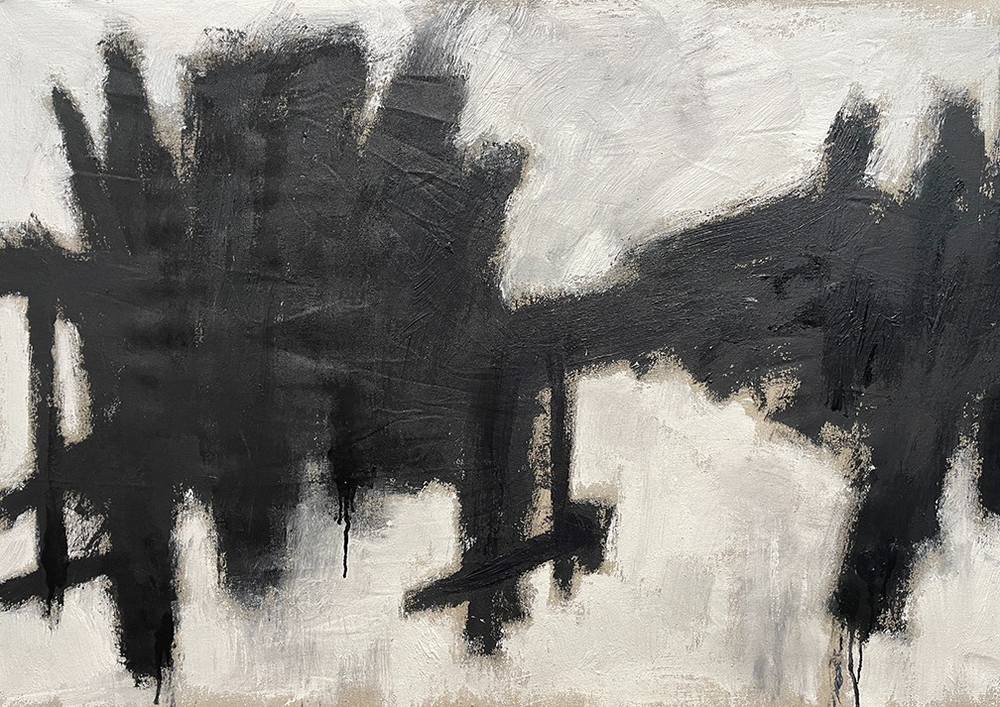 Franz KLINE Painting,  Abstract Expressionist art