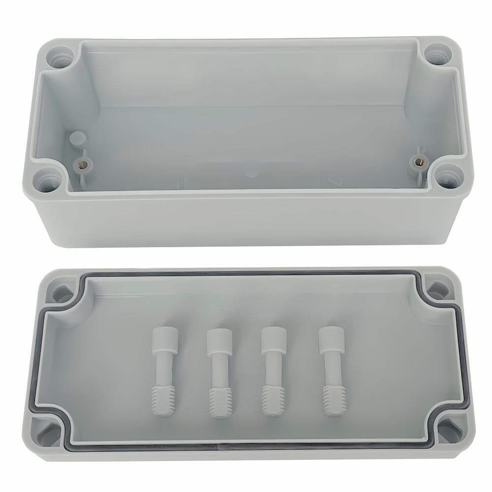 Waterproof ABS Electrical Enclosure Project Junction Box Dustproof Nylon Screw-image