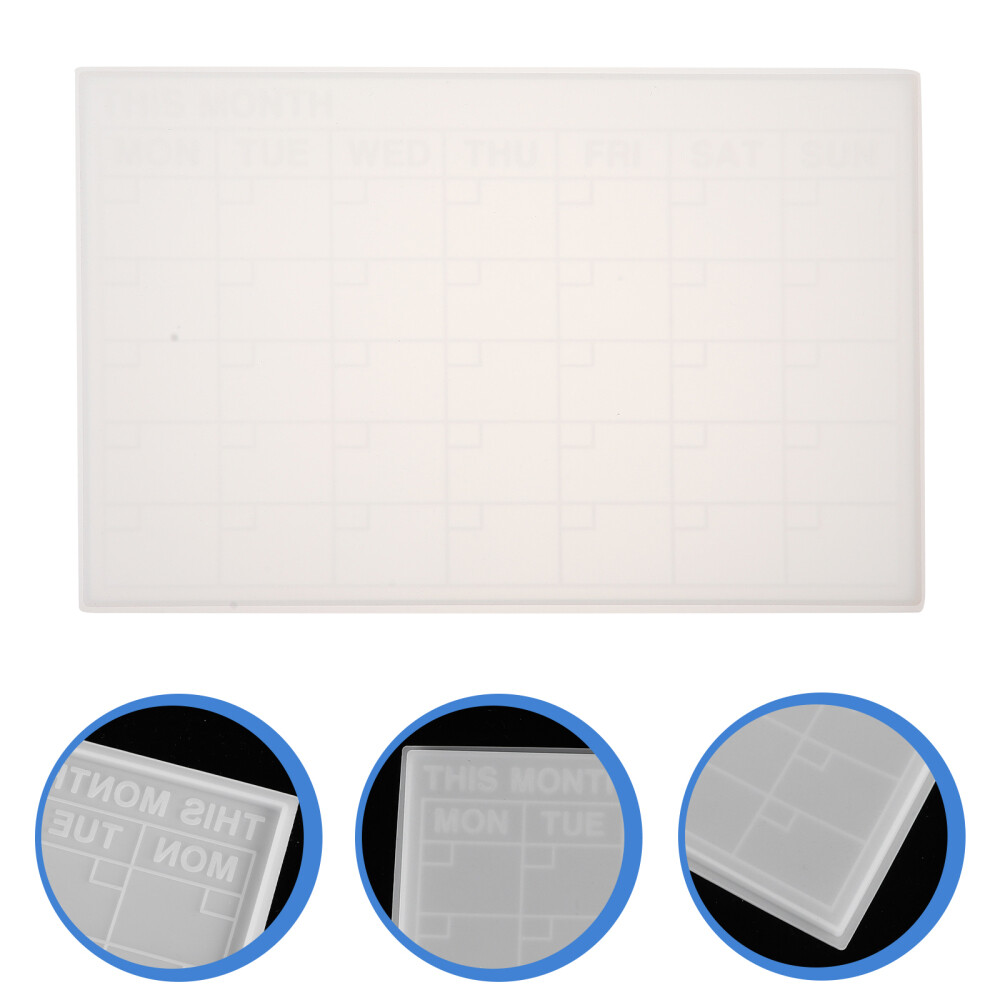 Dry Erase Calendar Molds Monthly Plan Advent for Children Calendars