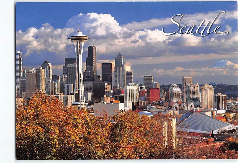 Postcard Seattle Washington USA