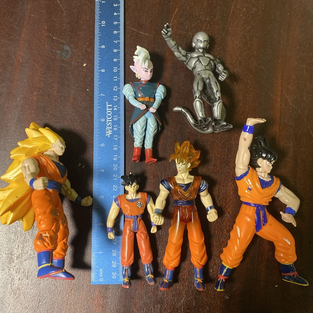 Dragon Ball Z Goku Action Figure lot DBZ Bandai Irwin Jakks