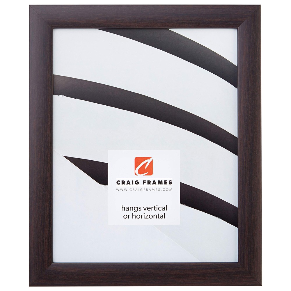 16x24 Brazilian Walnut Wood Picture Frame with Smooth Grain for Wall Display