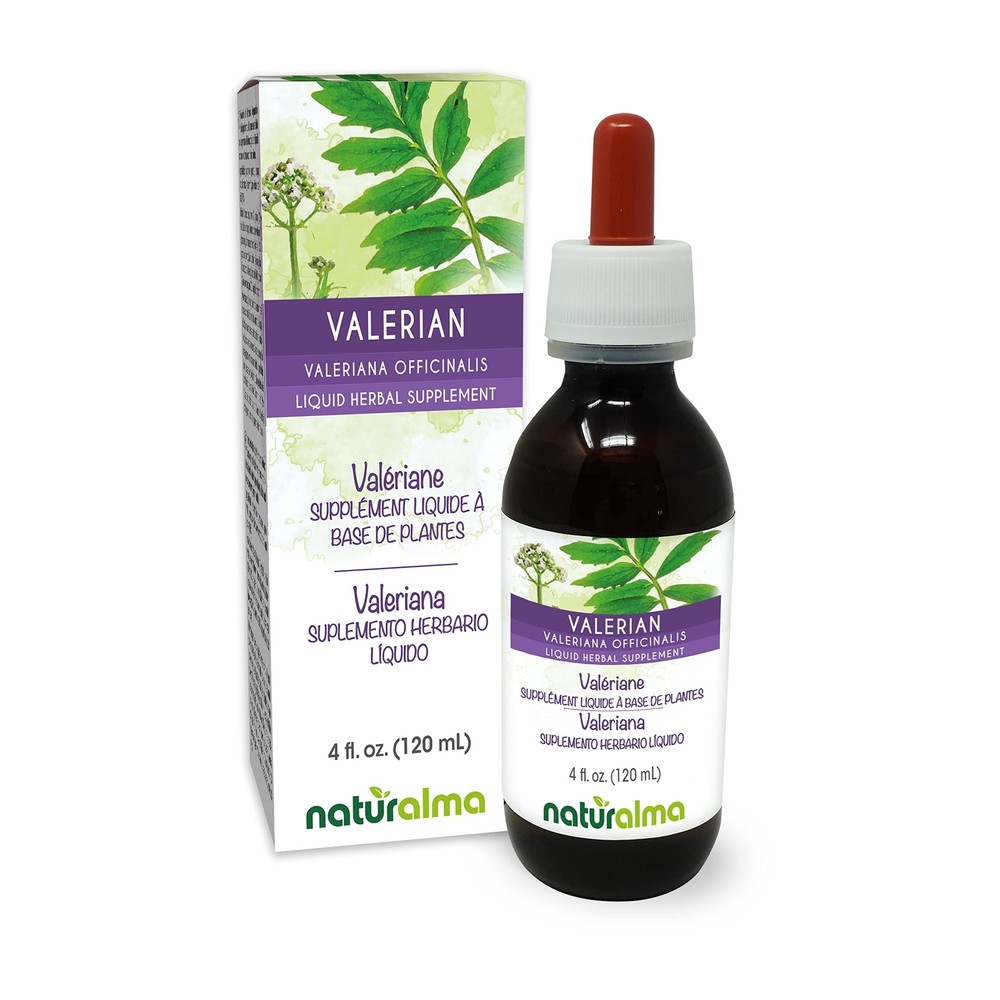 Naturalma Valerian Valariana officinalis Root Alcohol-Free Tincture - 4 fl oz...
