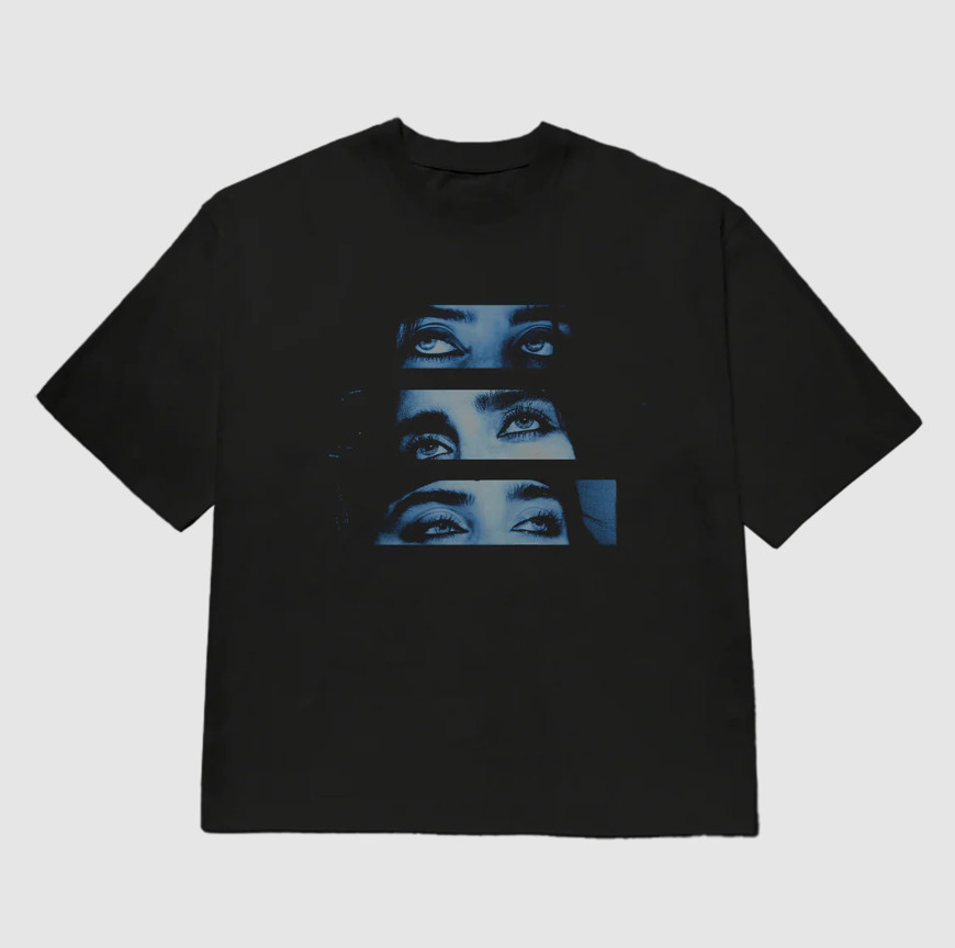 Billie Eiliish 2026 Billie Eyes Live In 3D T-Shirt