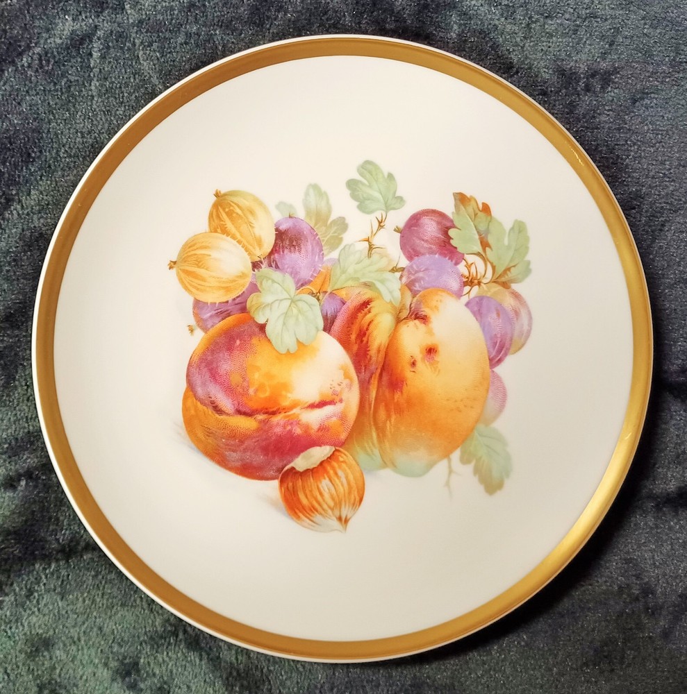 Vtg Jaeger Salad Plate 7 3/4