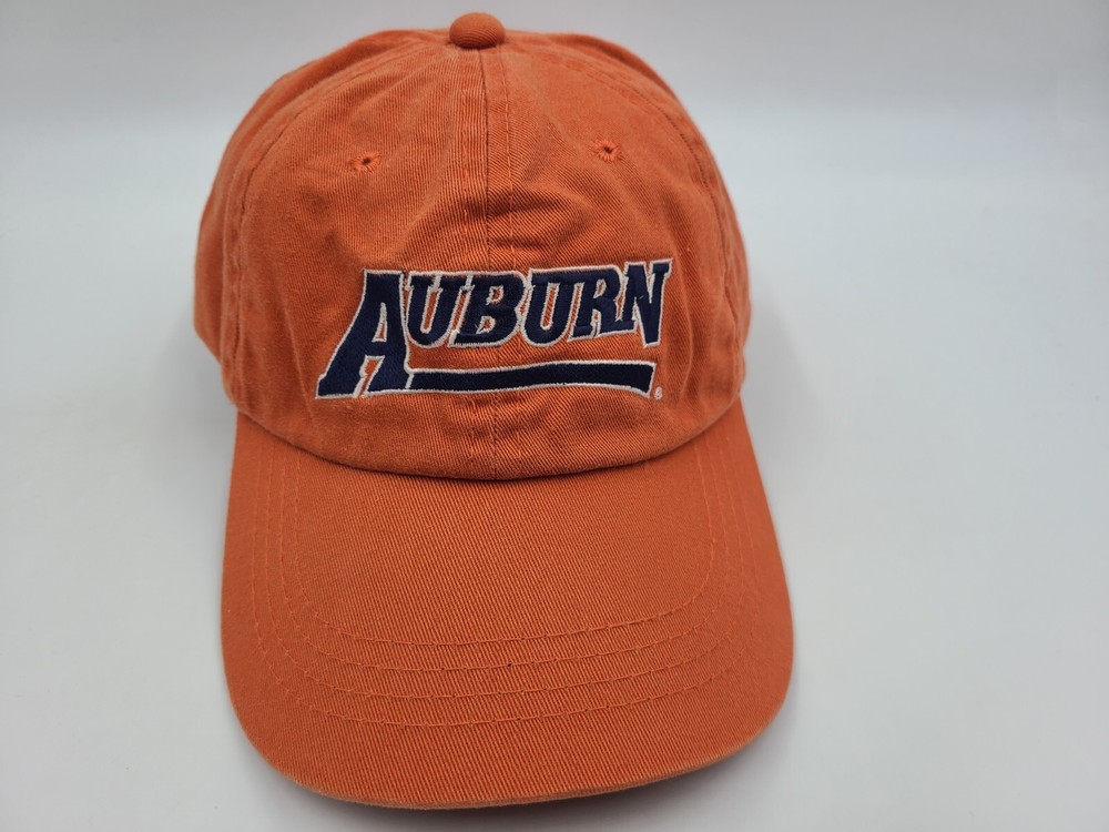 Auburn Tigers Adjustable Strapback Cap NCAA Orange Fits Small