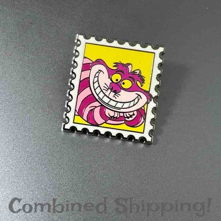 Disney Magical 10 Postage Stamp Alice in Wonderland Cheshire Cat Pin (UD:117700)