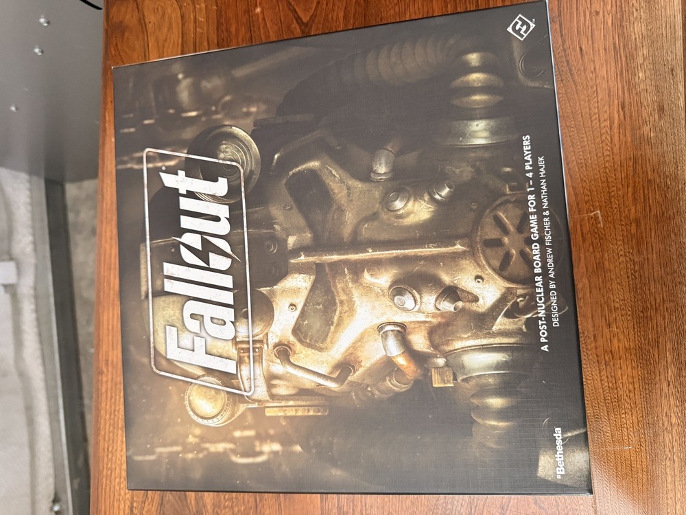 Fallout Board Game w/ New California, Atomic Bonds Expansions - Fantasy Flight
