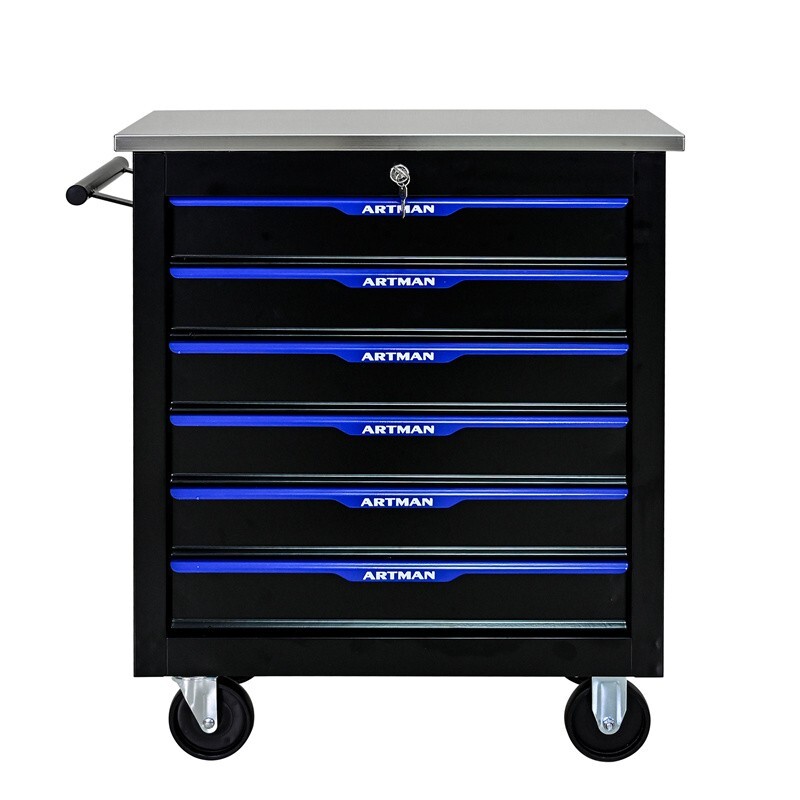 6-Drawer Rolling Tool Chest for Garage Storage with Wheels