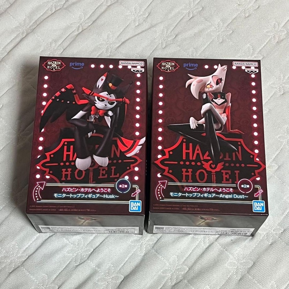 Welcome to Hazbin Hotel Monitor Top Figure Angel Dust Husk Normal Set New Japan